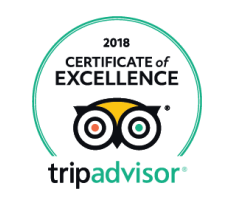 Tripadvisor Certificate of Excellence 2018